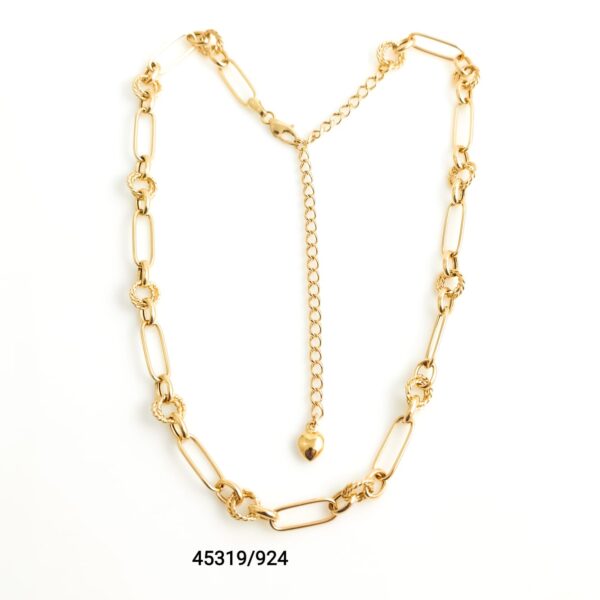 Gargantilha choker em ouro 18k - 45319/925